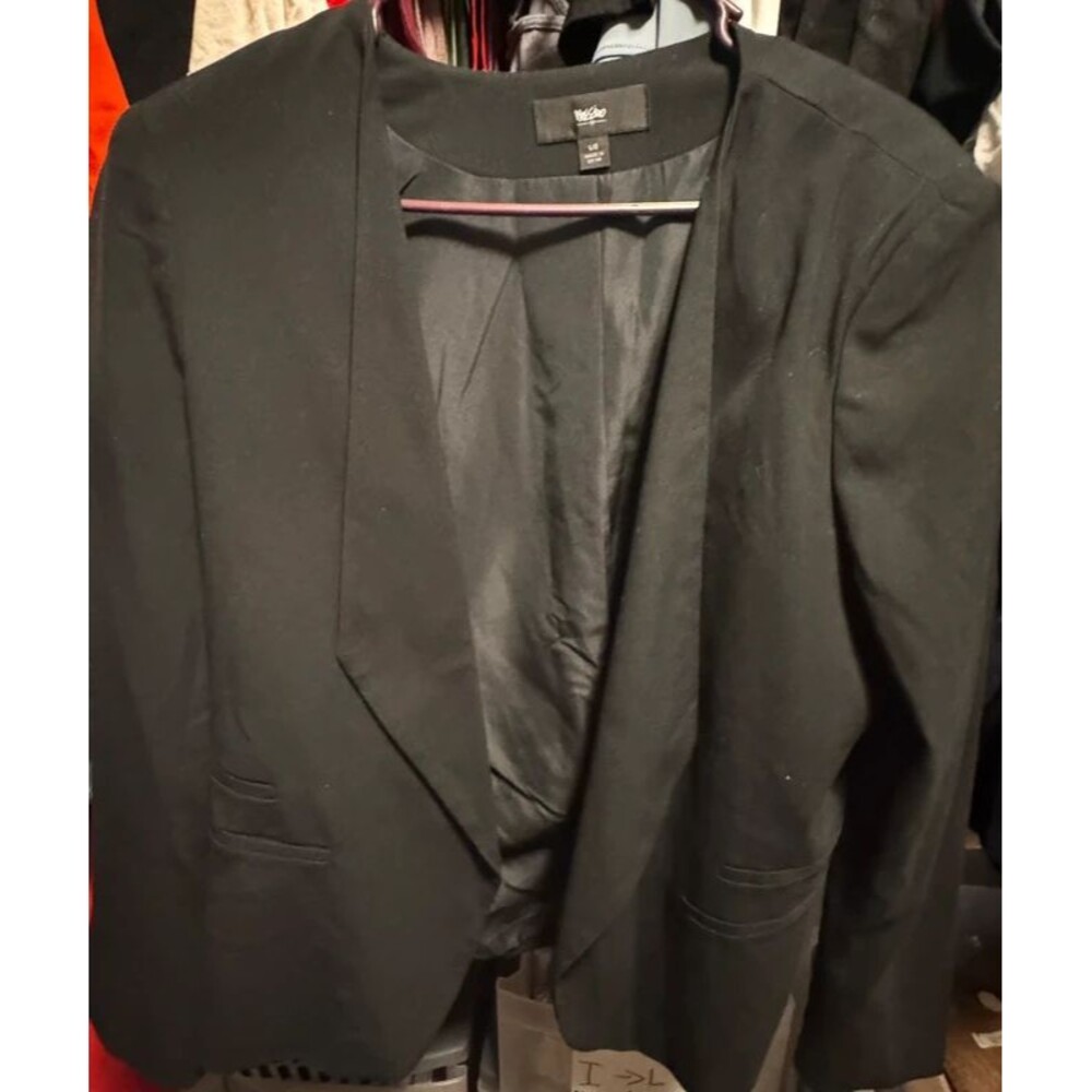 NWT Mossimo Women Lg Black Blazer
